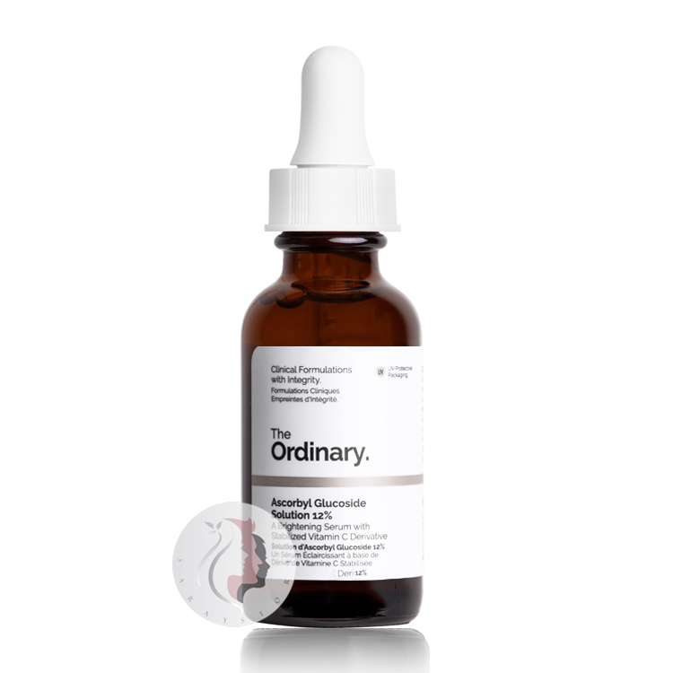 the-ordinary-ascorbyl-glucoside-solution-12 سرم ویتامین سی آسکوربیل گلوکوزاید 12% اوردینری