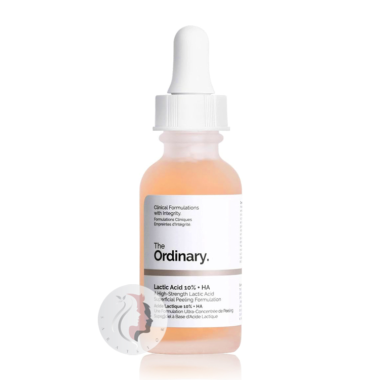 THE ORDINARY LACTIC ACID 10% + HA سرم لایه بردار لاکتیک اسید 10% و هیالورونیک اسید اوردینری