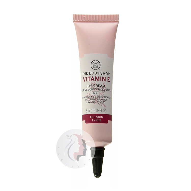 THE BODY SHOP VITAMIN E EYE CREAM کرم دور چشم ویتامین E بادی شاپ حجم 15 میل - تصویر 1