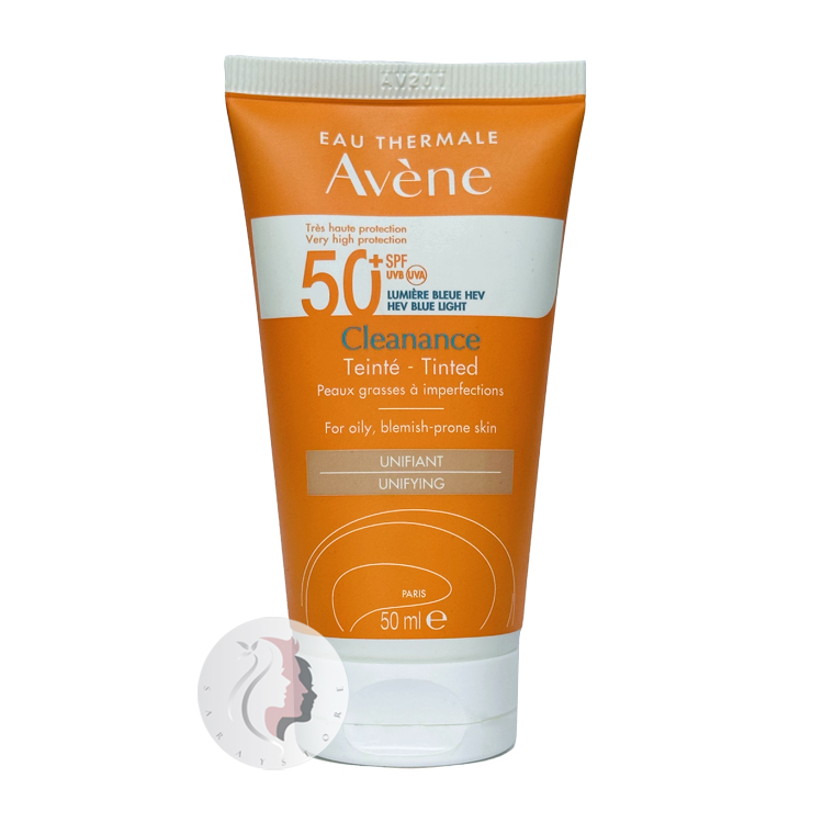 84 کرم ضد آفتاب رنگی اون SPF50 مدل Cleanance مناسب پوست های چرب حجم 50 میل - تصویر 1