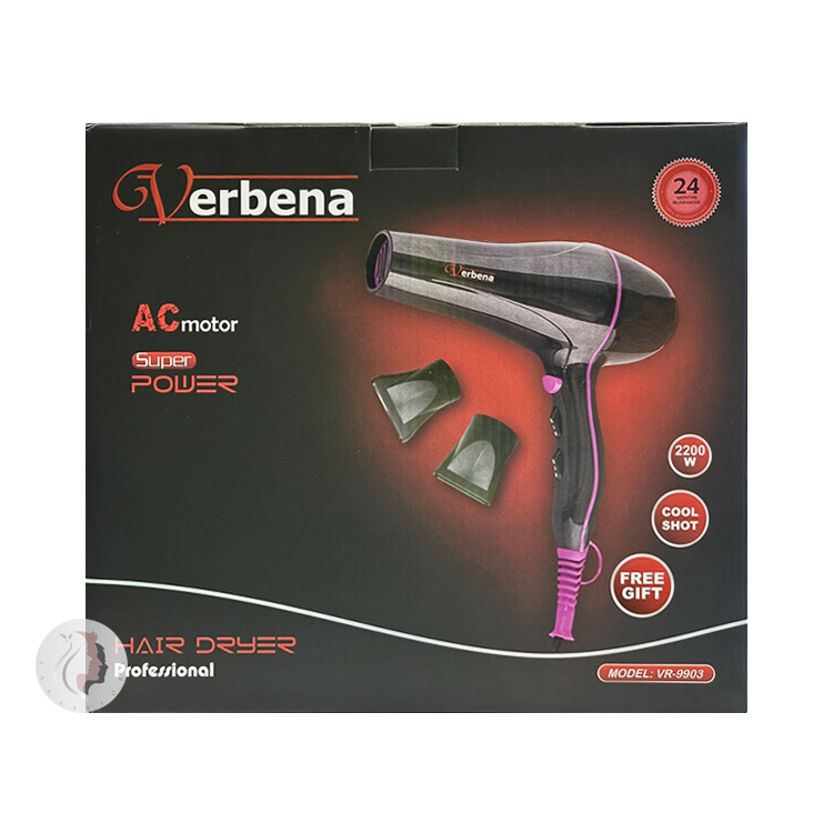 52 سشوار حرفه ای وربنا مدل Verbena VR-9903 - تصویر 1