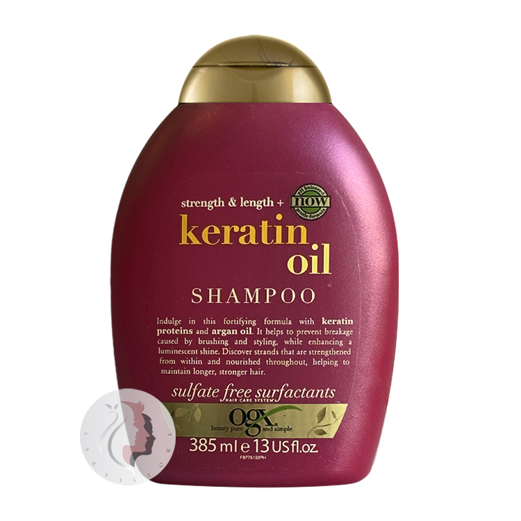 شامپو مو او جی ایکس مدل Keratin Oil 43 شامپو مو او جی ایکس مدل Keratin Oil