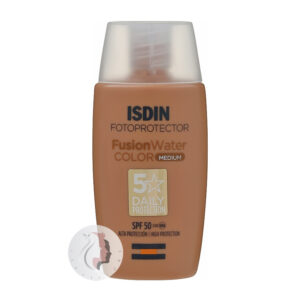 ضد آفتاب رنگی ایزدین مدل فیوژن واتر مدیوم ISDIN COLOR MEDIUM Fusion Water