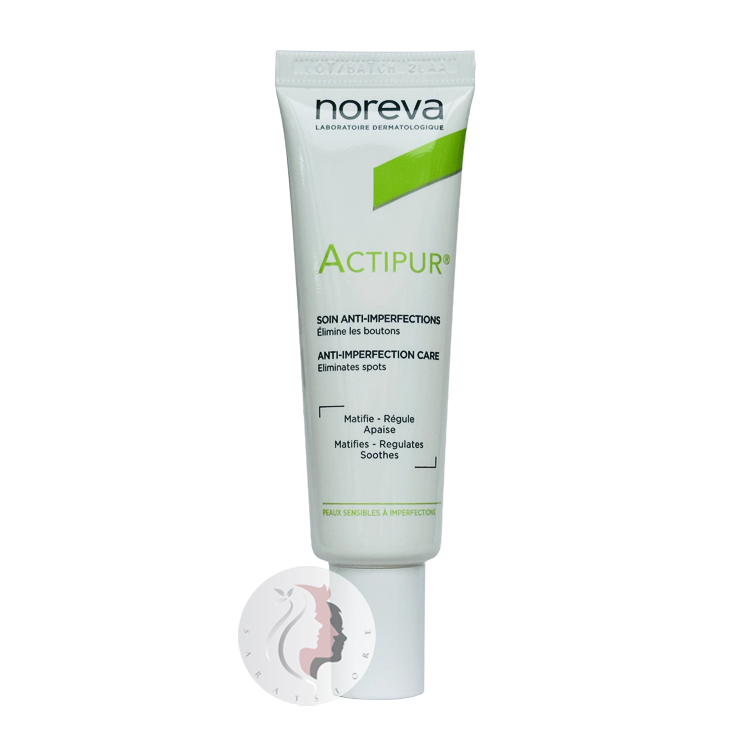 noreva-actipur-anti-imperfection-cream-30ml کرم ضد جوش نوروا مدل Actipur Anti-Imperfection حجم 30 میل