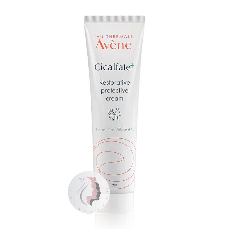avene-cicalfate-restorative-protective-cream-100ml کرم ترمیم کننده پوست سیکالفیت پلاس اون حجم 100 میل