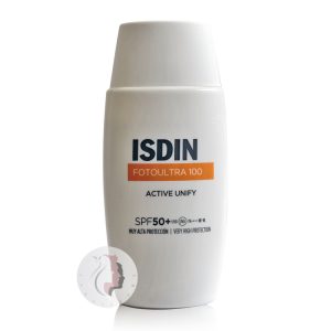 کرم ضد آفتاب و ضد لک ایزدین مدل اکتیو یونیفای حاوی SPF50 حجم 50 میل