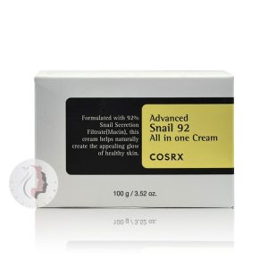 کرم آبرسان و ضد چروک حلزون کوزارکس مدل Advanced snail 92 حجم ۱۰۰ گرم
