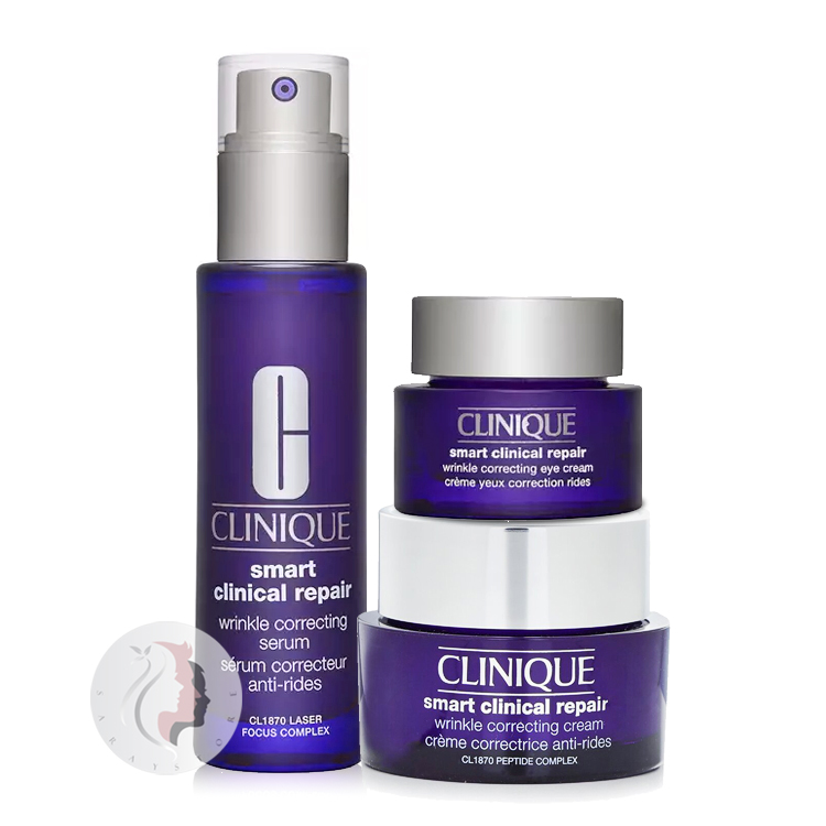 clinique-smart-clinical-repair-wrinkle-pack پک ضد چروک و آبرسان کلینیک مدل اسمارت