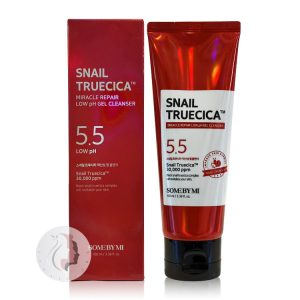 ژل شوینده و ترمیم کننده حلزون سام بای می مدل Snail Truecica حجم 100 میل
