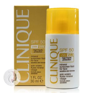 ضد آفتاب مینرال فلوئیدی کلینیک SPF50 حجم 30 میل