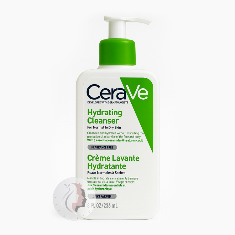 CeraVe Hydrating Facial Cleanser 236ml ژل شستشوی صورت سراوی آبرسان مخصوص پوست نرمال و خشک