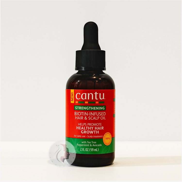 روغن محرک رشد و ضد ریزش مو کانتو حاوی بیوتین مدل Biotin-Infused حجم 59 میل