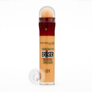 کانسیلر میبلین مدل Instant Anti Age Eraser شماره 01 برای پوشش تیرگی و لک