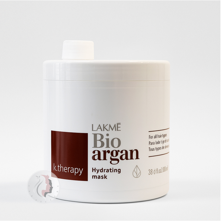lakme-k therapy-bio-argan-mask-1000ml ماسک مو آبرسان لاکمه K.Therapy Bio Argan حجم 1000 میل
