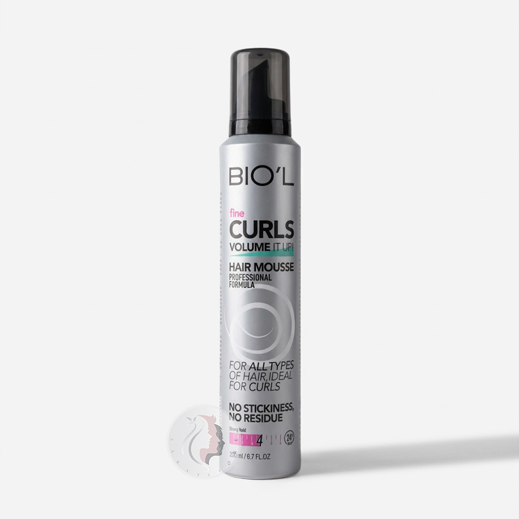 biol-Fine-Curls-Volume-It-Up-Hair-Mousse-Volume-200-ml موس حالتدهنده قوی بیول