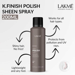 قیمت اسپری براق کننده مو لاکمه مدل POLISH